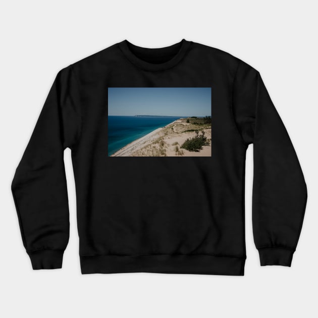 Sleeping Bear Dunes Crewneck Sweatshirt by LindsayVaughn